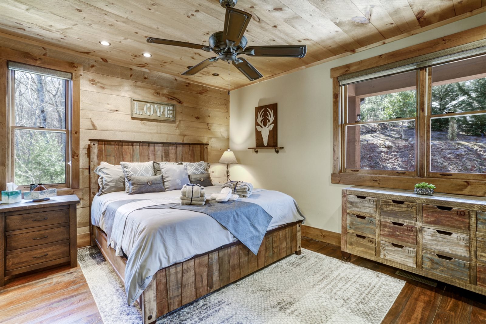 Beautiful view of Luxury Condo Rentals With Rustic Wood Accents And Private Balconies
